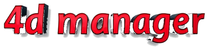 4d manager logo